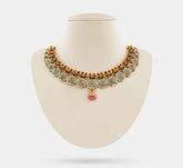 Antique special floral necklace